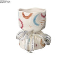 Axyaa Ceramic Vase for Flowers Arrangement Home Decor Bouquet Hydroponic Dried Flowers