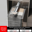 Axyaa Aluminum Alloy Pant Hangers: Adjustable, Multi-Functional, & Collapsible Clothes Rack