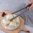 Axyaa Silicone Tongs: Non-Slip Long Handle Cooking Clip for Home Kitchen