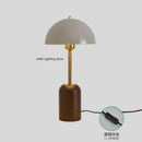 Axyaa Solid Wood Bedside Lamp with E14 Light Bulb