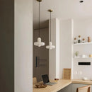 Axyaa Marble Pendant Light for Dining Room, Bedroom, and Bar Counter