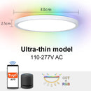 Axyaa Smart RGB LED Ceiling Light for Modern Bedroom with APP and Voice Control