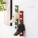 Axyaa Bamboo Baseball Cap Display Rack: Bedroom & Living Room Storage Solution
