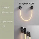 Axyaa Music Note Art Linear Wall Light - Minimalist Bedroom Bar Decor