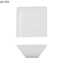 Axyaa Ceramic High Foot Plate for Dim Sum Sushi Molecular Cuisine Display