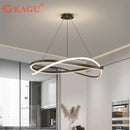 Axyaa Post-modern Pendant Lights for Minimalist Light Luxury Living Room
