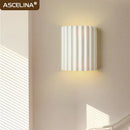 Axyaa Nordic LED Wall Lamp - Resin Light Fixture for Home Illumination