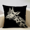 Axyaa Animal Pattern Cushion Cover Trio: Lion, Tiger, Bear Home Sofa Decor Kids Gift