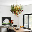 Axyaa Murano Glass Chandelier: French High-End Retro Design for Living Room, Dining Room, Bedroom