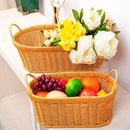 Axyaa Handwoven Bread Storage Basket: Breathable, Portable, 7 Styles - Ideal for Picnics & Weddings