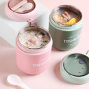 Axyaa Stainless Steel Food Thermal Jar - Keeps Food Hot - 530ml/710ml