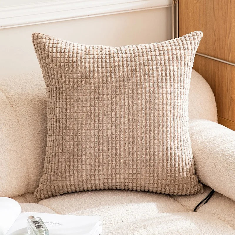 Decorative Square Pillow Cover, Axyaa Brand, Contemporary Style, 45x45CM Throw Pillow Cover