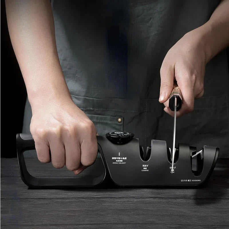 Axya Knife Sharpener Professional Grade Kitchen Tools for Sharpening Knives