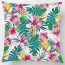 Axyaa Floral Polyester Cushion Cover - Stylish Home Decor Pillowcase
