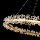 Axyaa Nordic Crystal Chandelier: Modern, Minimalist, Luxury Lighting for Living Room