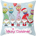 Axyaa Cute Animal Christmas Pillow Case for Home Sofa Chair Decor