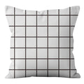 Axyaa Geometric Letters Print Sofa Cushion Cover Home Decor Party Bedding