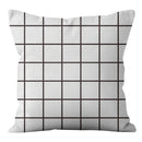 Axyaa Geometric Letters Print Sofa Cushion Cover Home Decor Party Bedding