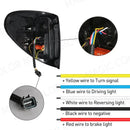 Axyaa Car LED Rear Tail Light Mitsubishi L200 Triton Colt 2005-2014