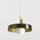 Axyaa Art Deco Glass Pendant Chandelier for Kitchen Living Room Bedroom Restaurant