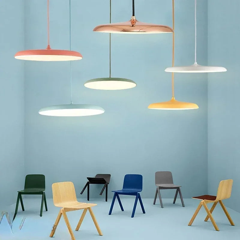 Axyaa UFO Pendant Light: Modern Design for Kitchen, Dining Room, Living Room