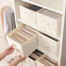 Axyaa Clothing Storage Box Drawer Organizer for Wardrobe Cabinet