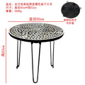 Axyaa Nordic Flower Tray: Handmade Round Foldable Storage Tray