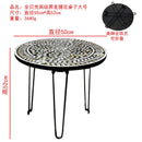 Axyaa Nordic Flower Tray: Handmade Round Foldable Storage Tray