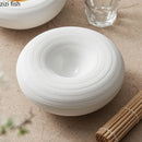 Axyaa Double Layer Ceramic Soup Plate - Restaurant Tableware