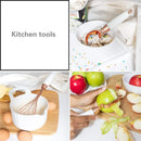 Axya 7-Piece Rose Gold Kitchen Tool Set - Essentials for Baking, Grating, and Pressing Garlic