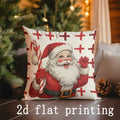 Axyaa Christmas Funny Pillow Covers for Sofa Bedroom Car - Rectangular Cushion