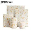 Axyaa Cartoon Print Wardrobe & Washing Machine Storage Bags, Set of 5