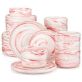 Axyaa 18/36-Piece Ceramic Porcelain Dinnerware Set for 6/12