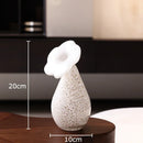 Axyaa Cloud Glass Vase Artificial Flower Decor Floral Shaped Desk Decoration