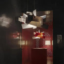 Axyaa Big Bang Nordic Replica LED Pendant Lamp in Red & White