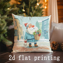 Axyaa Christmas Cartoon Pillow Covers for Home Decoration