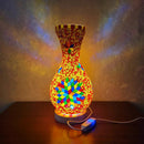 Axyaa Glass Mosaic Turkish Table Lamp