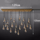 Axyaa Modern LED Chandelier Pendant Light Indoor Ceiling Lamp Decorative Lighting
