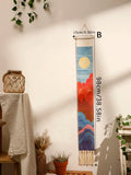 Axyaa Sunset & Moon Tapestry Boho Wall Decor for Home & Room Ornaments
