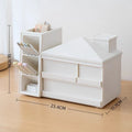 Axyaa Desk Organizer with Drawer - Large Capacity Stationery Storage Box