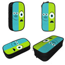 Axyaa Monsters Inc. Mike And Sullivan Pen Box: Large Capacity School Pencil Case Gift