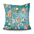 Axyaa Bird Oil Painting Cushion Cover - Chinese Style Home Decor