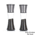 Axyaa Stainless Steel Manual Spice Grinder Set