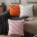 Axyaa Halloween Plush Pillowcase 45x45 Fun Festival Decoration Sofa Cushion Cover
