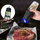 Axyaa Electric Spice Grinder: Adjustable Thickness Pepper Grinder