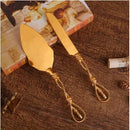 Axyaa Triangular Pizza Shovel and Dessert Knife Set