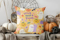 Axyaa Halloween Ghost and Cat Hugging Cushion Cover for Sofa Bedroom Car