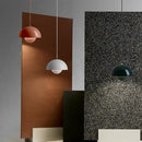 Axyaa Flower Pendant Light: Stylish Colorful Lamp for Dining Room and Coffee Shop