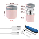 Axyaa Electric Heating Lunch Box: Portable Food Warmer Container Set