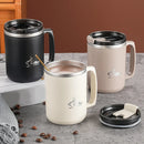 Axyaa 450ml Stainless Steel Double Wall Insulated Water Cup Mug Anti-Scalding